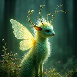 Example of Kaito Suzuki's professional character design work: a whimsical, magical creature.